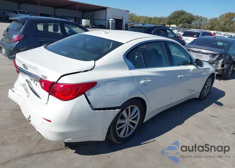 2014 Infiniti Q50 Premium z USA, uszkodzony, nr VIN JN1BV7AP5EM686828